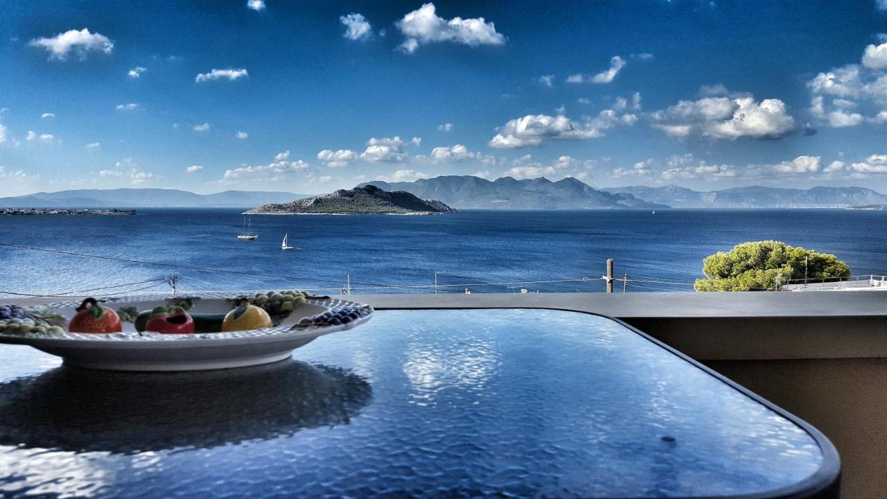 Cozy Sunset House Villa Aegina ภายนอก รูปภาพ