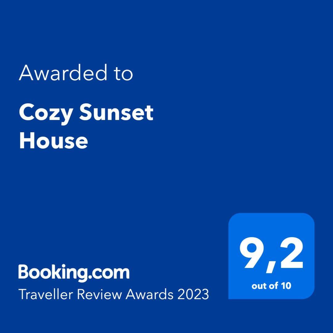 Cozy Sunset House Villa Aegina ภายนอก รูปภาพ